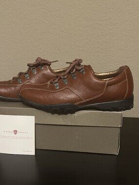 COLE HAAN Meribel Oxfords 9.5B (waterproof, leather, like new, box)